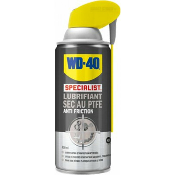 Lubrifiant Sec Ptfe Wd-40 400Ml Système Pro
