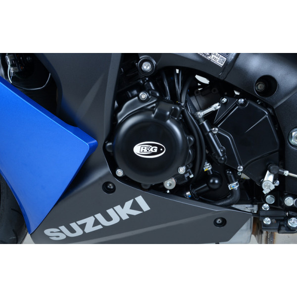 Couvre-Carter Gauche Noir R&G Suzuki Gsx1000s