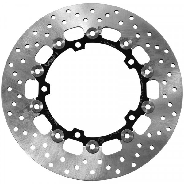 Disque de frein avant Brembo Serie Oro rond semi-flottant type 78B40837