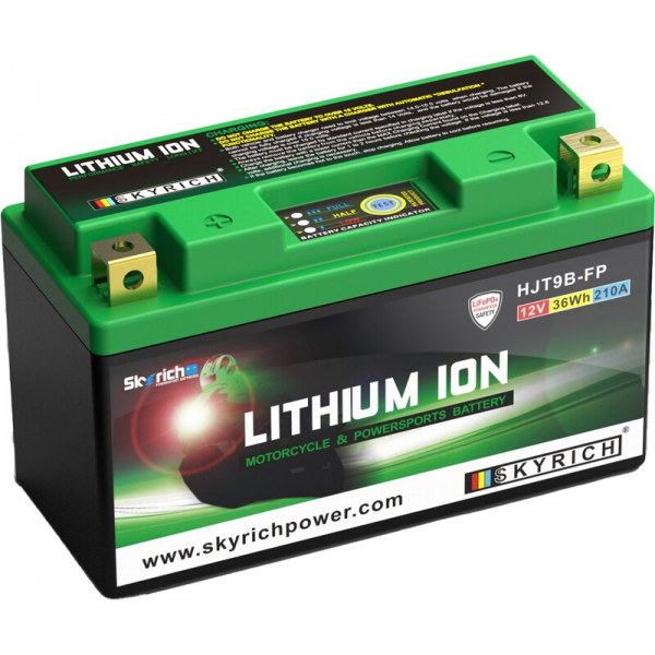 Batterie Skyrich Lithium YT9B-BS - HJT9B-FP-S