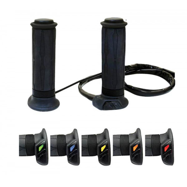 KOSO HG 13 Poignées chauffantes 7/8 " + 1 " L120mm