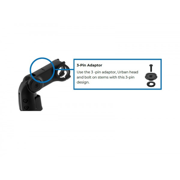Adaptateur de potence QUAD LOCK pour vélo