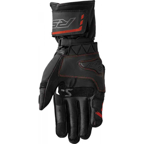 Gants RST S1 - noir/rouge fluo