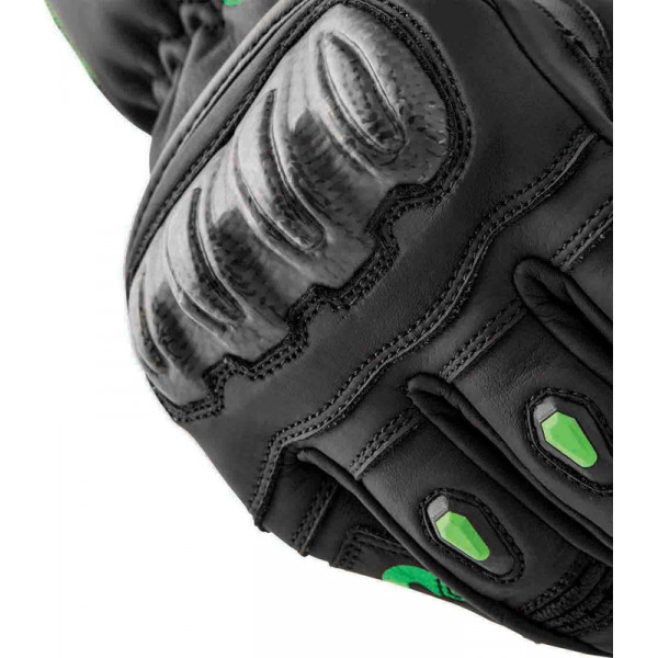 Gants RST S1 - noir/vert fluo