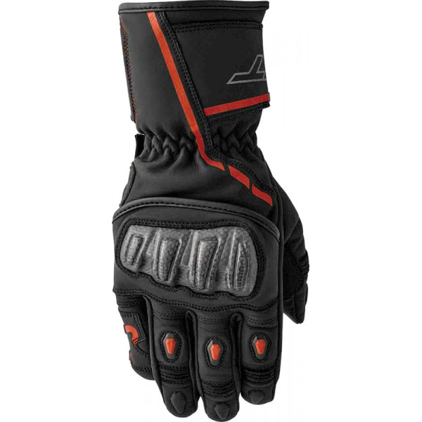 Gants RST S1 - noir/rouge fluo