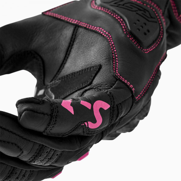 Gants RST S1 femme - noir/rose