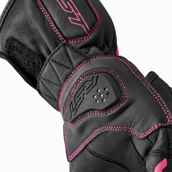 Gants RST S1 femme - noir/rose