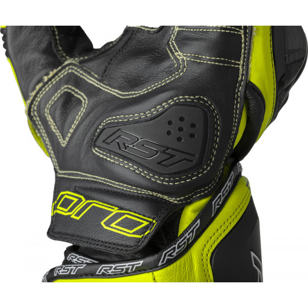 Gants RST Pro Series GP D3O - noir/jaune fluo