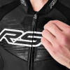 Veste RST Tractech Evo D3O cuir - noir/blanc