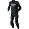 Veste RST Tractech Evo D3O cuir - noir/blanc
