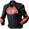 Veste RST Tractech Evo D3O cuir - noir/rouge
