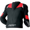 Veste RST Tractech Evo D3O cuir - noir/rouge