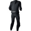 Veste RST Tractech Evo D3O cuir - noir/blanc