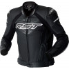 Veste RST Tractech Evo D3O cuir - noir/blanc