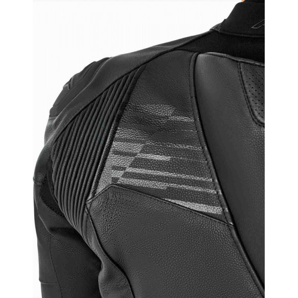 Veste RST Tractech Evo D3O cuir - noir