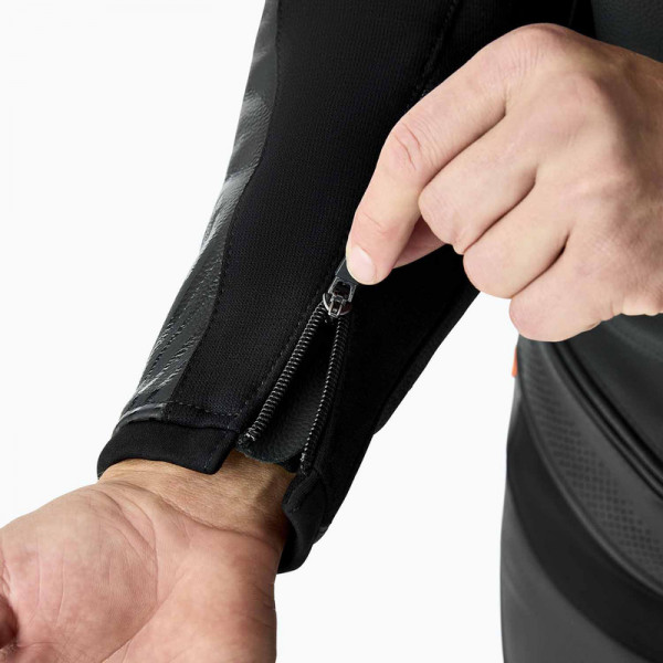 Veste RST Tractech Evo D3O cuir - noir