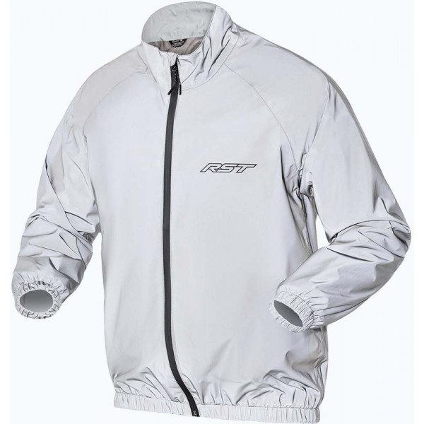 Veste de pluie réfléchissante RST Night Rider Waterproof - argent