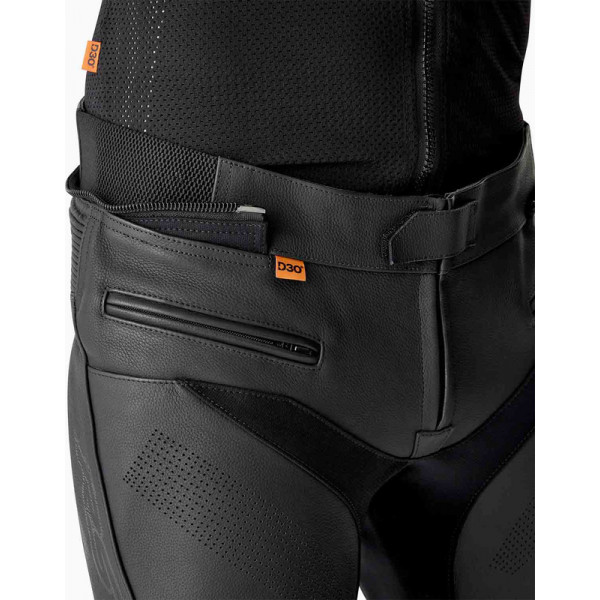 Pantalon RST S1 D3O cuir court - noir