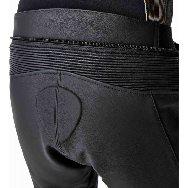 Pantalon RST T2 D3O court cuir - noir