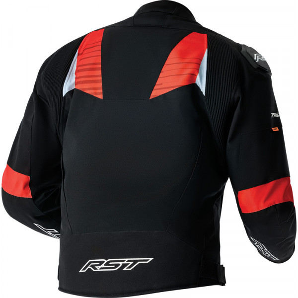 Veste RST Tractech Evo D3O Textile - noir/rouge