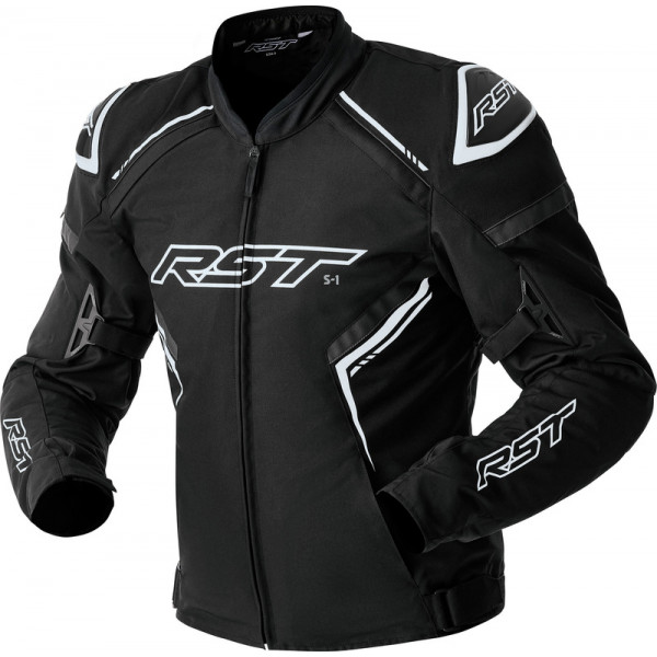 Veste RST S1 D3O Textile  - noir/blanc