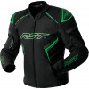 Veste RST S1 D3O Textile  - noir/vert fluo