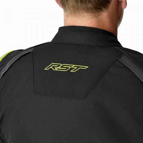 Veste RST S1 D3O Textile  - noir/jaune fluo