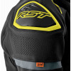 Veste RST S1 D3O cuir - noir/jaune fluo