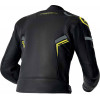 Veste RST S1 D3O cuir - noir/jaune fluo