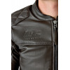 Veste RST Hillberry D3O cuir - Brun