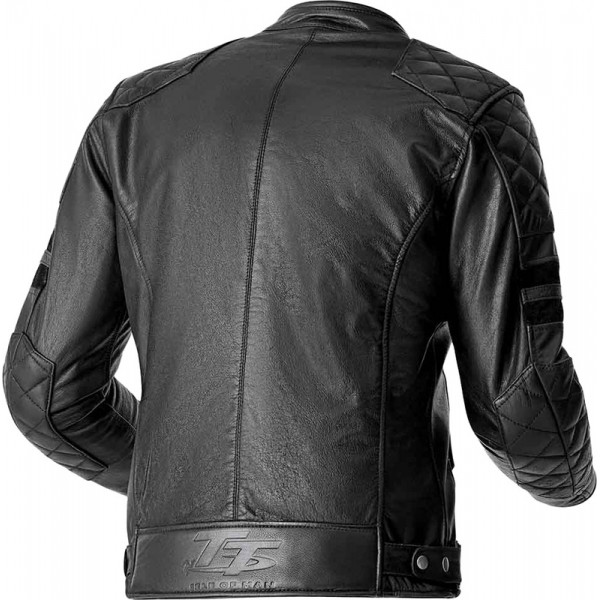 Veste RST Hillberry D3O cuir - noir