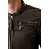 Veste RST Hillberry D3O cuir - Brun