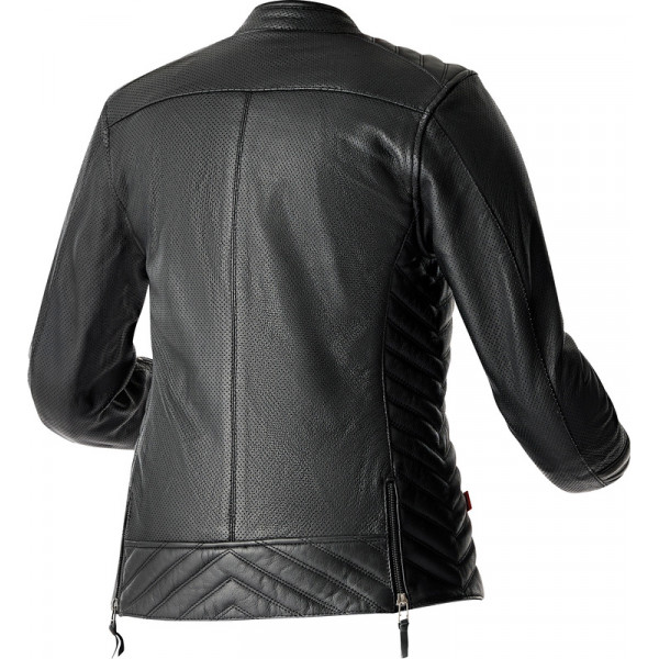Veste femme RST Roadster Air D3O cuir - noir