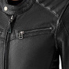 Veste femme RST Roadster Air D3O cuir - noir