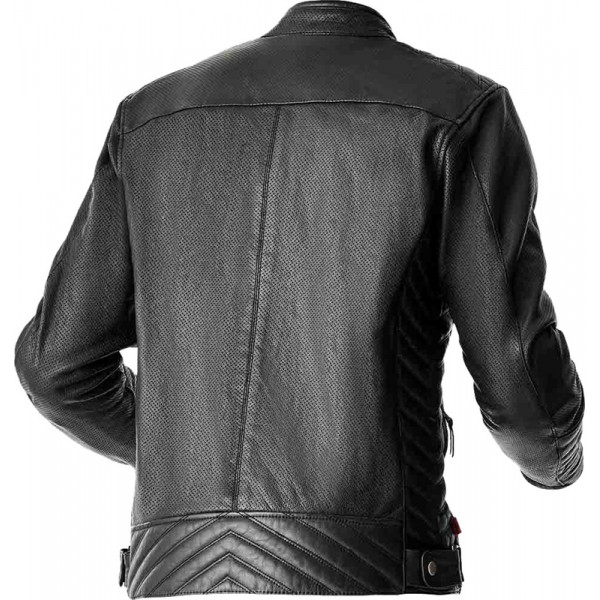 Veste RST Roadster Air D3O cuir - noir