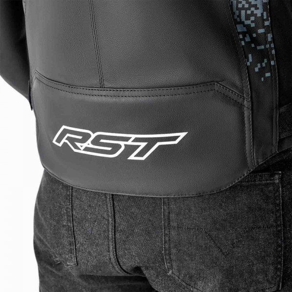 Veste RST Pro Series Supersport-K D3O cuir - noir/gris