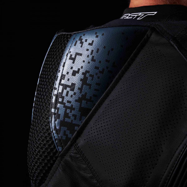 Veste RST Pro Series Supersport-K D3O cuir - noir/gris