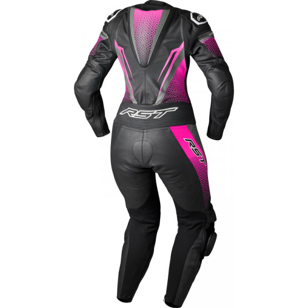 Combinaison femme RST Tractech Evo D3O - noir/rose