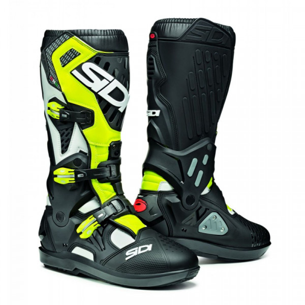 Bottes SIDI Atojo SRS - blanc/jaune