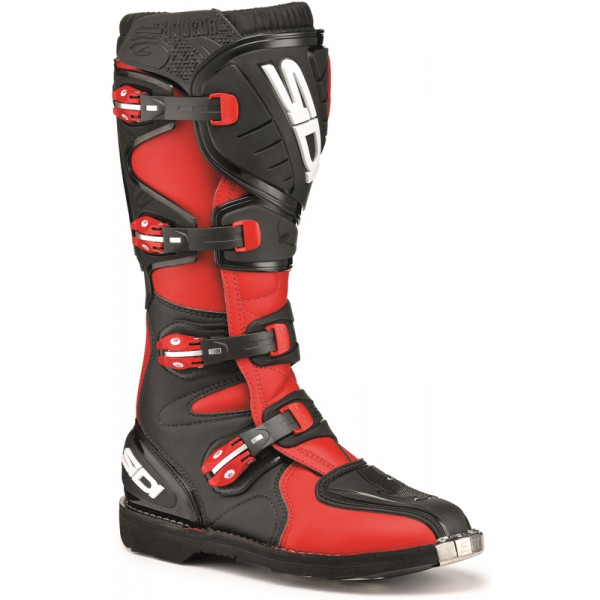 Bottes SIDI Agueda - noir/rouge