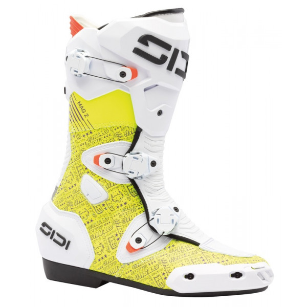 Bottes SIDI Mag-2 Air - jaune/blanc