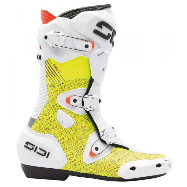 Bottes SIDI Mag-2 Air - jaune/blanc