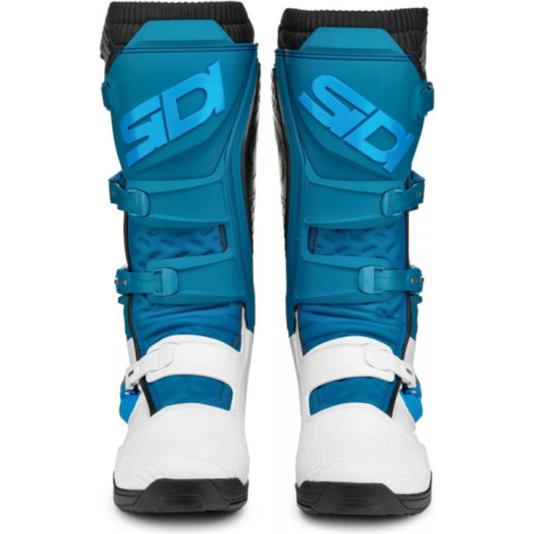 Bottes femme SIDI Xpower SC LEI - blanc/bleu