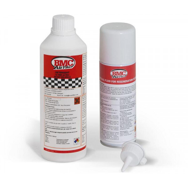 Kit d'entretien filtre a air en spray