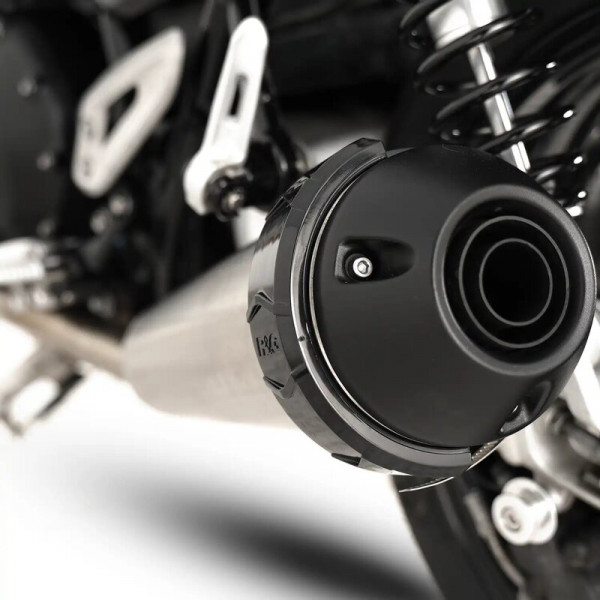 Protection d'échappement Rond Supermotard Ø100mm