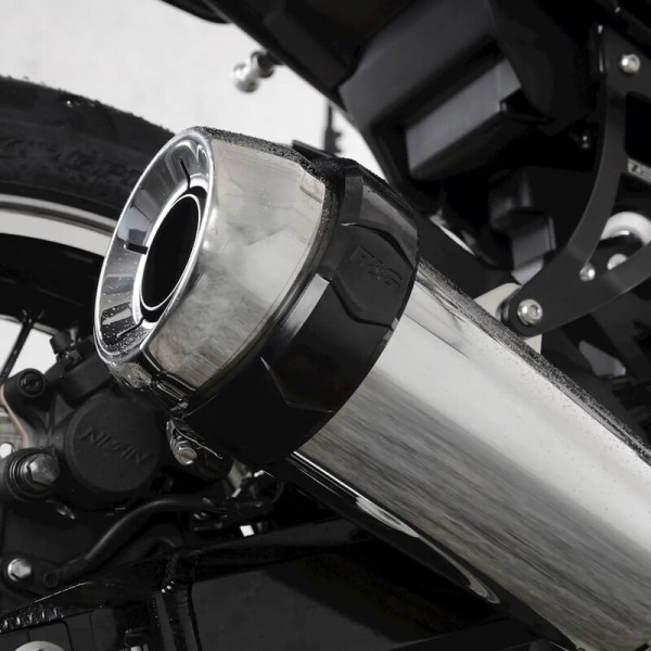 Protection d'échappement Rond Supermotard Ø100mm