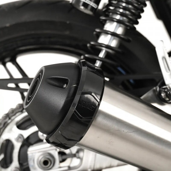 Protection d'échappement Rond Supermotard Ø100mm
