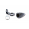 Boîtier HIGHSIDER pro avec support - pour clignotants Mono