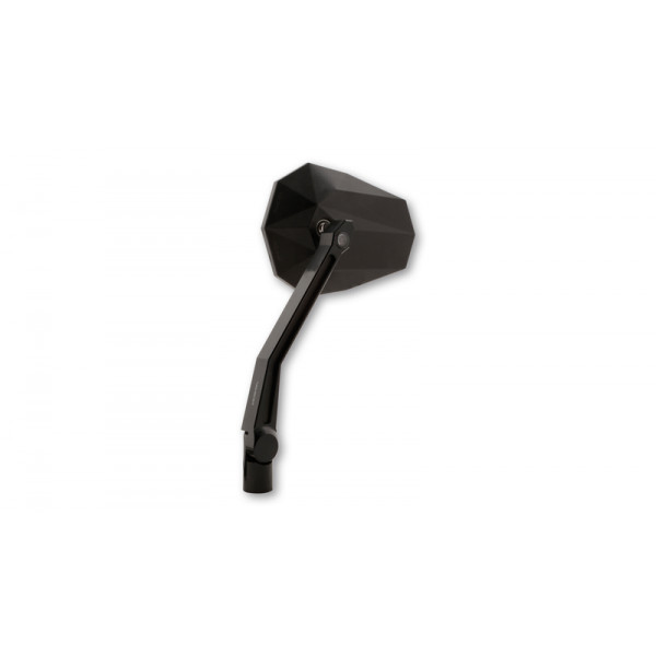 Rétroviseur de guidon HIGHSIDER pro Stealth -X2 avec clignotants LED - noir - la paire