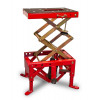 Lève-moto hydraulique VECTOR rouge (roues non incluses)